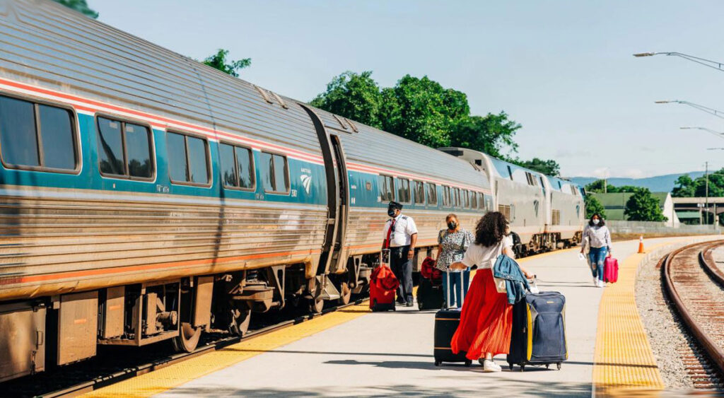 Amtrak Ethan Allen Express Train The Ride Itself