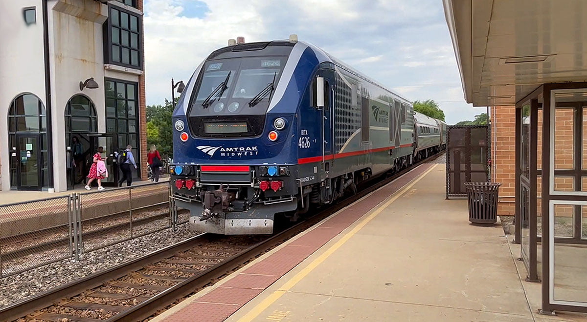 Amtrak Hiawatha Service Train