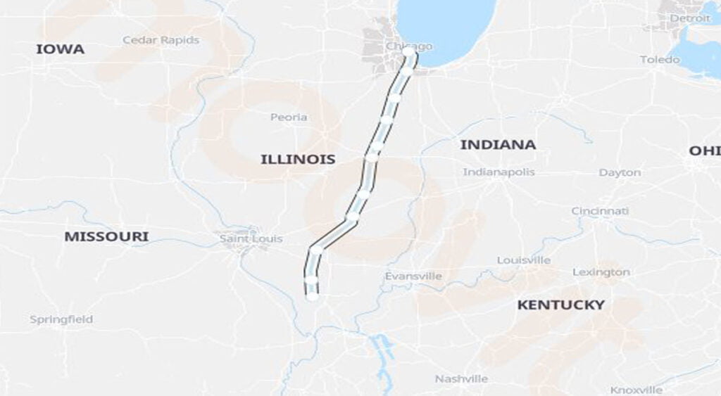 Amtrak ILLINI Train Stations and Stops