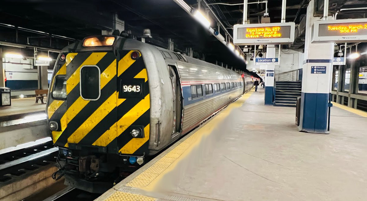 Amtrak Keystone Service Train