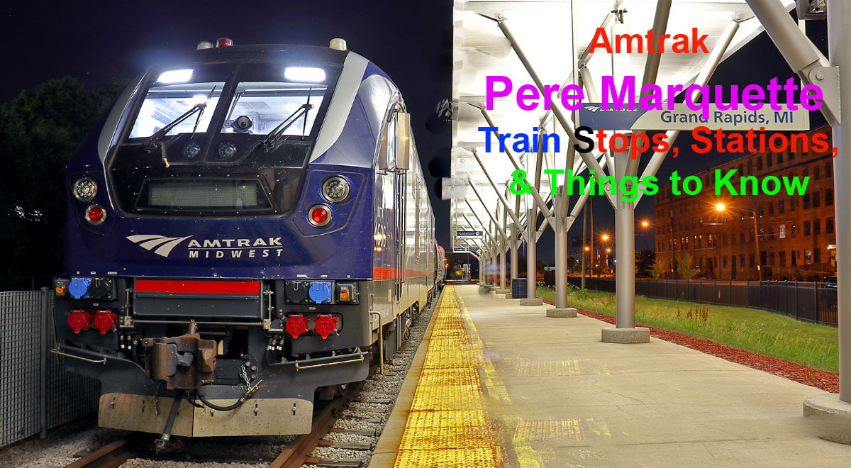 Amtrak Pere Marquette Train