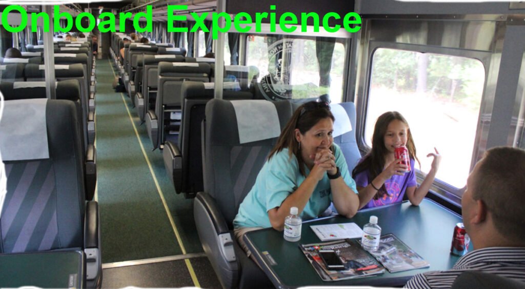 Amtrak Piedmont Train Onboard Experience