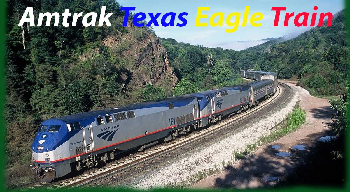 Amtrak Texas Eagle Train