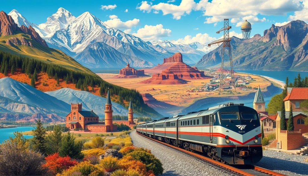 Popular Amtrak Routes Across America