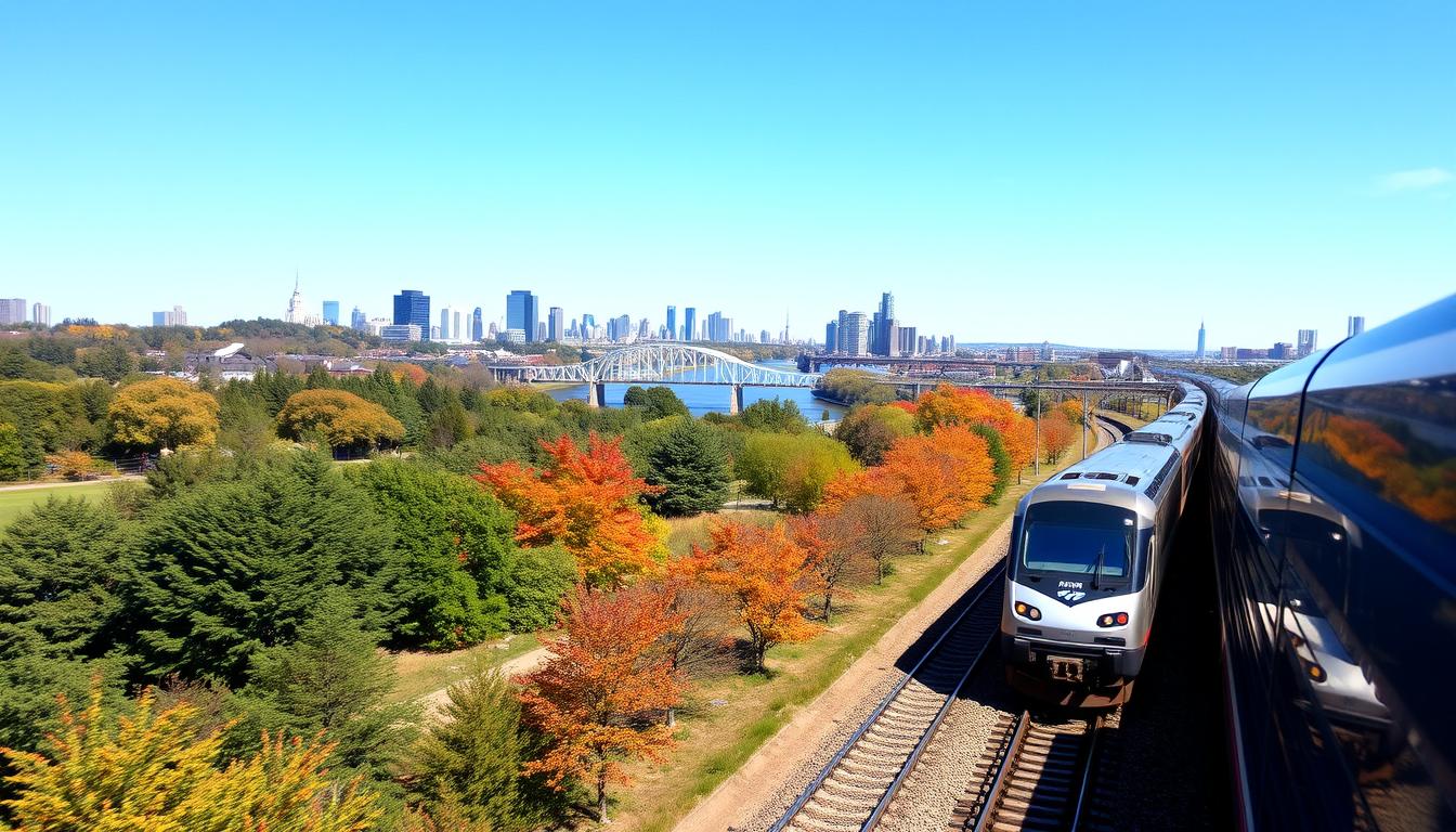 Amtrak Boston to New York Train