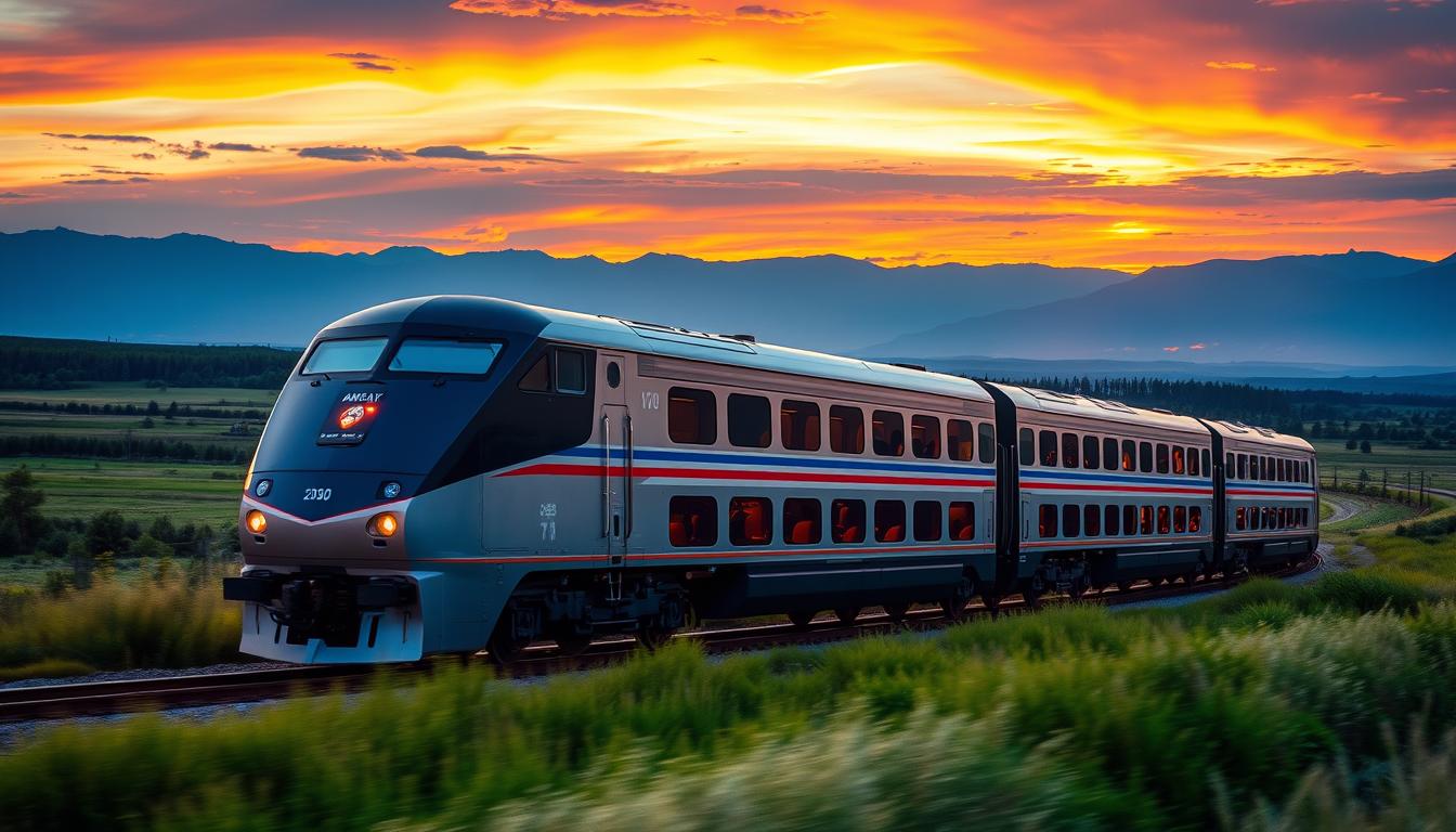 Amtrak Superliner trains