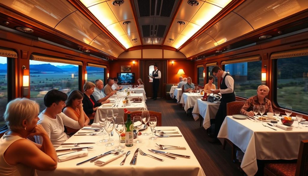 Dining and Lounge Cars