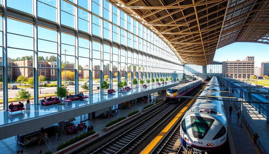 Trenton Transit Center Features