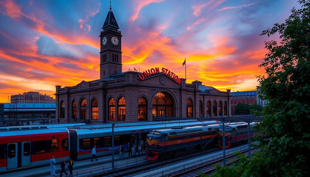 Major Indianapolis Union Station Hub