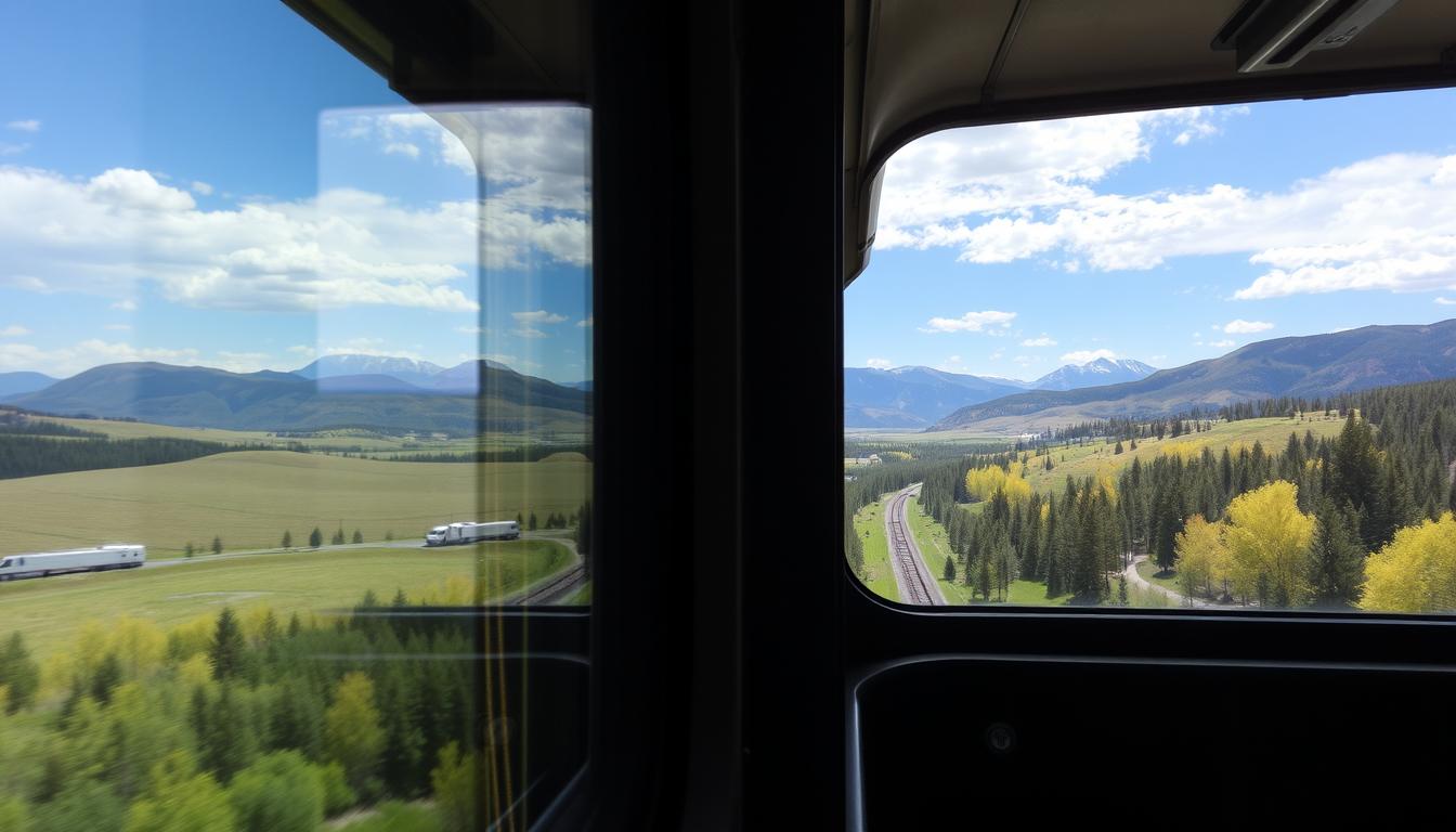 How to get to Glenwood Springs from Denver by train