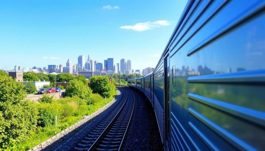 Distance and Travel Time from Cambridge to South Station