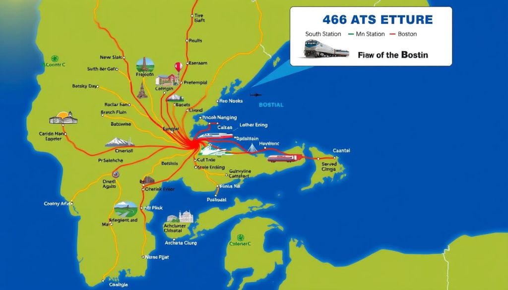 Popular Train Routes and Destinations from South Station