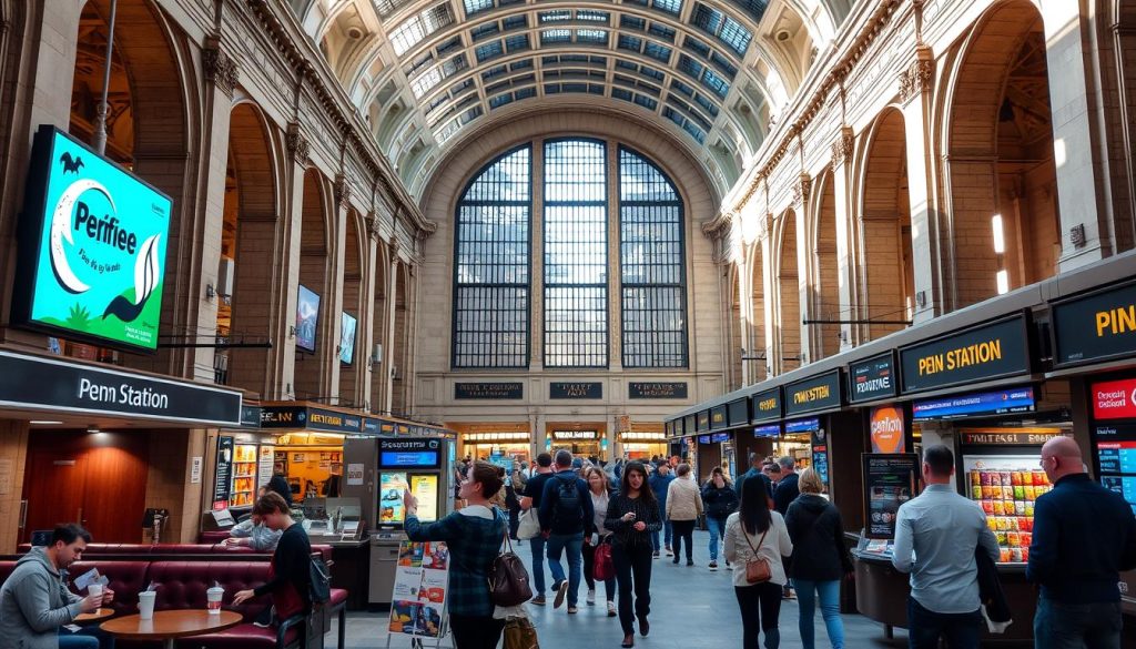 Essential Services and Amenities at Penn Station