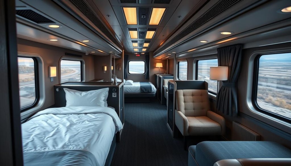 Types of Amtrak Accommodations and Price Comparison