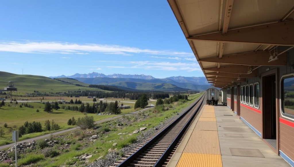 Nearest Amtrak Stations to Wyoming Borders