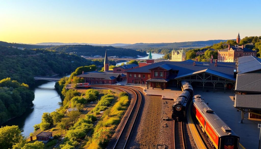 Major Amtrak Albany to NYC Stops