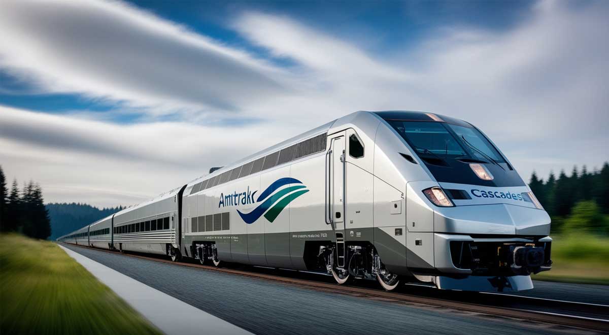 Amtrak Cascades Train