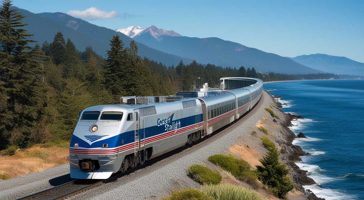 Amtrak Coast Starlight Train