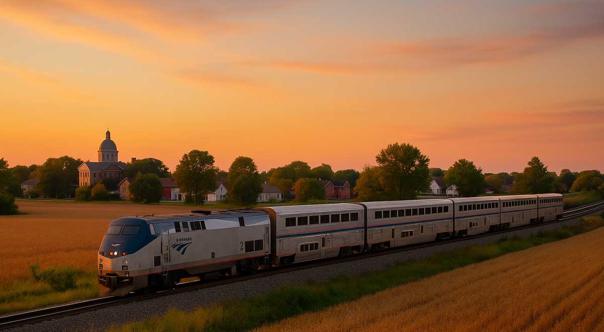 Amtrak Lincoln Service Train