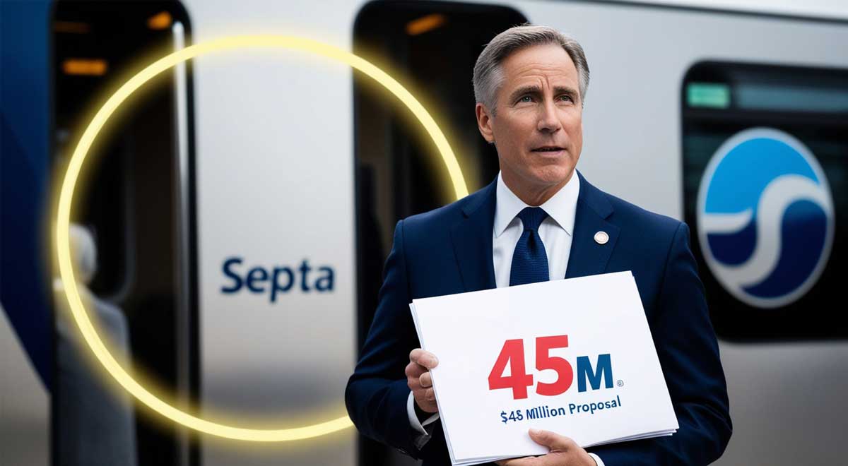 Delaware Governor Fights to Secure Future of SEPTA Rail Service with $45 Million Proposal