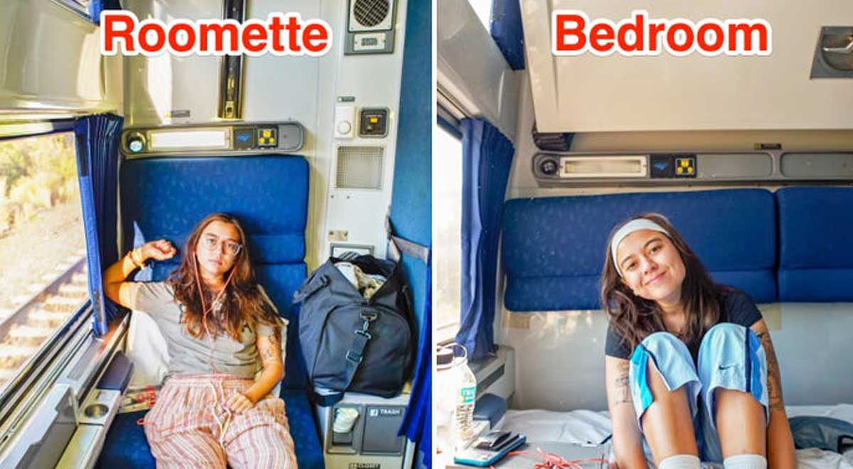Amtrak Roomette vs. Bedroom